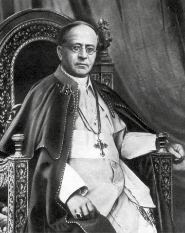 Papież Pius XI potępił „wykluczanie Boga ze społeczeństwa” i odważnie występował przeciwko laickiemu liberalizmowi. Fot. Wikimedia